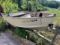aluminum boat with trolling motor