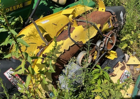 (2) John Deere mower decks