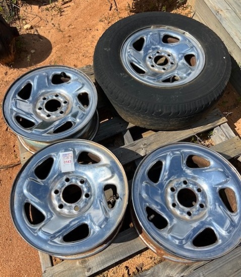 Tire and rims