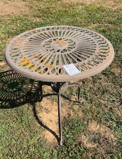 Rod Iron Table