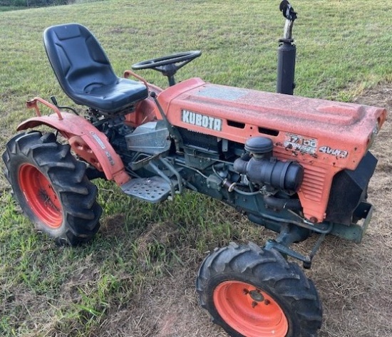 Kubota B7100 4x4 diesel 3 point