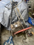 weed eaters (3) and a floor cleaning pressure washer gas powered
