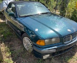 (1) BMW convertibles white car wrecked green car donor