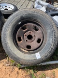 p265R70/17 tire and rim