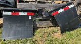 Set of truck mud flaps