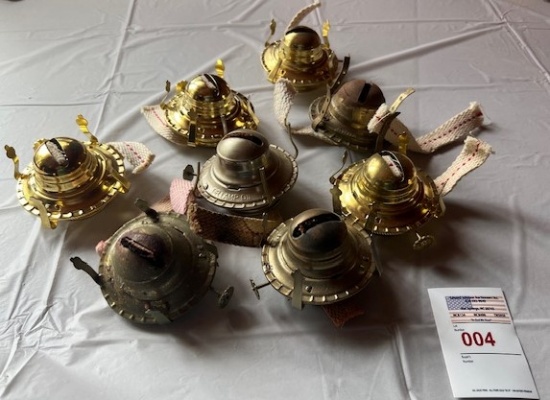 Wicks and Bottoms from  Oil Lamps