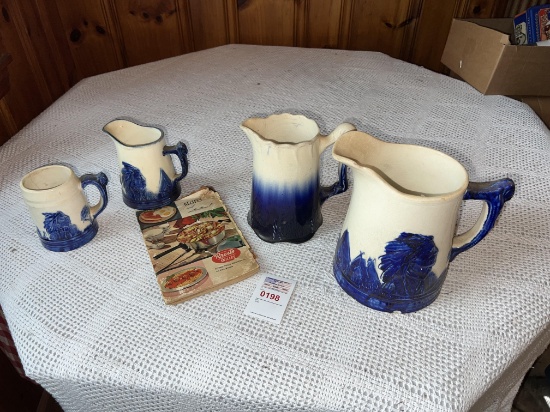 Pitchers and recipe book