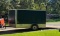 V Nose Black Enclosed Trailer 12' - Bil of Sale