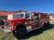 6x6 forestery fire truck pumper tanker