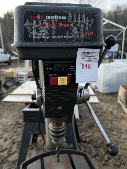 Floor model craftsman drill press