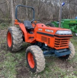 Kubota L3650 Tractor 4 x 4 - 2,383 Hours