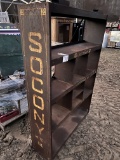 Vintage SOCONY Oil Metal Display Rack