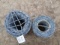 2 partial rolls barb wire