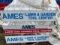 antique signs and rack