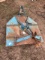 King Cutter Rotary mower three point hitch blue