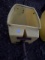 LIVESTOCK MINERAL FEEDER WITH HEAVY METAL BASE needs bottom pose to sit on
