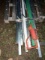 antique oil pumps, miscellaneous plastic slides