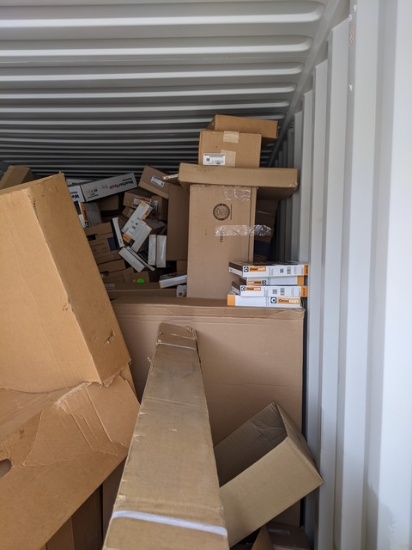 New ford parts in 20’ shipping container, container not being sold