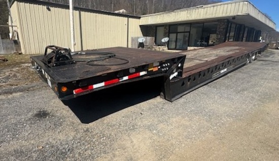 2004 Trail King TK70HT 482 drop deck equipment trailer VIN: 1TKA048224M046647