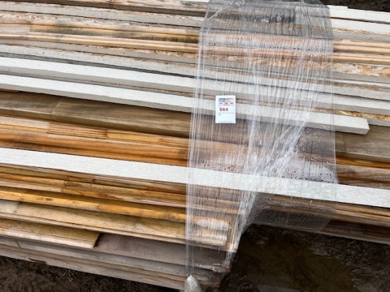 bundle of trim boards