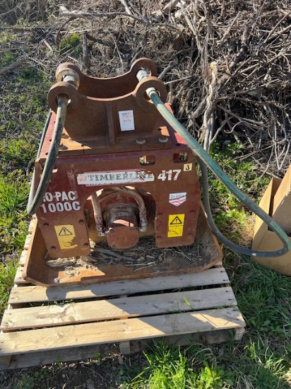 Allied Ho-Pac 1000C vibratory compactor/driver attachment