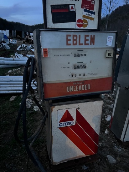 vintage Citgo gas pump, specifically a Wayne Model 730.