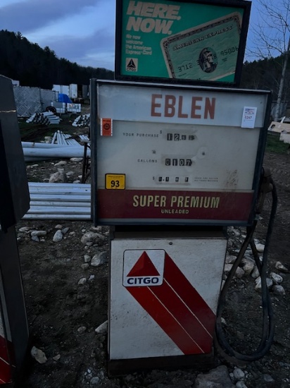 vintage Citgo gas pump, specifically a Wayne Model 730
