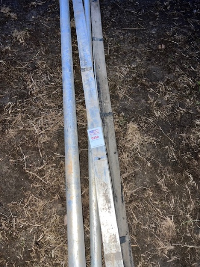 (4) pieces aluminum