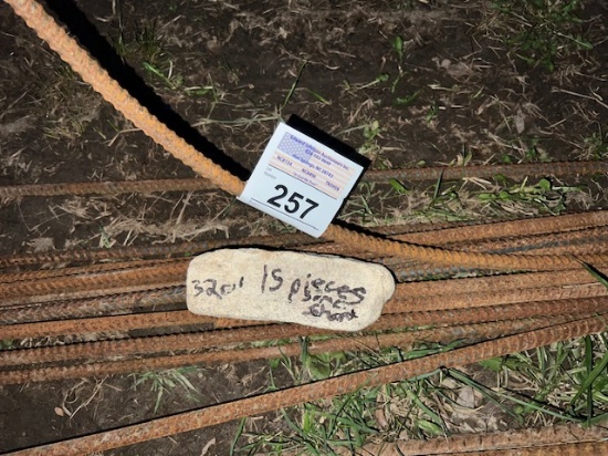 15 pieces rebar