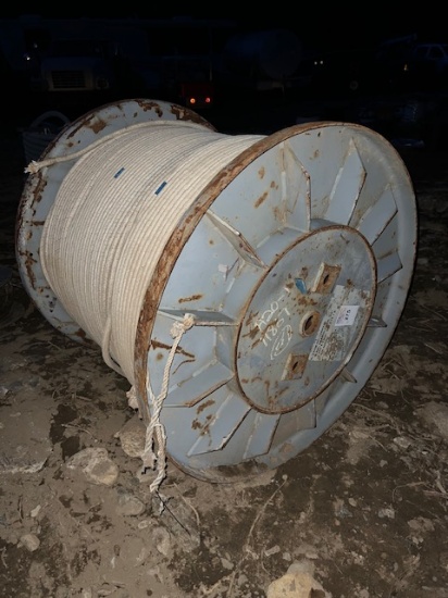 Steel spool lineman rope 5,840 on label