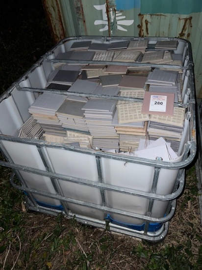 pallet of tile , must return container