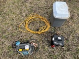 extension cord cooler, jump box battery charger