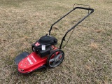 Walk behind craftsman weedeater on wheels