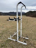 Power tower exercise equipment