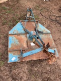 King Cutter Rotary mower three point hitch blue