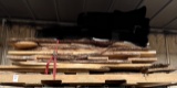 pallet of live edge boards