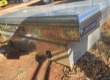 diamond plate, toolbox, fits a large full-size truck