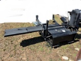 Hydraulic Wood Processor skid steer quick attach like new