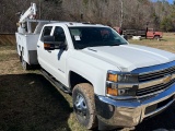 2016 Chevy3500 Utility Crane Truck