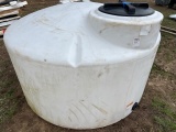 550-gallon poly water storage tank used