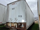 FRUEHAUF 53ft dry van/ semi Storage trailer no contents