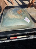 (8) 15“ x 15“ bubble antique glass skylights
