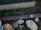 8 ft steel spreader bar and small telephone pole