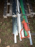 antique oil pumps, miscellaneous plastic slides