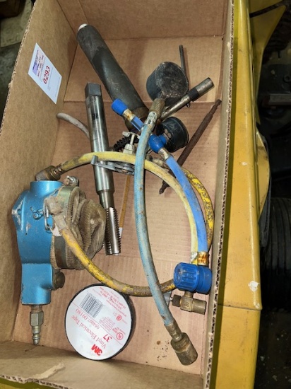 AC gauges and black tape