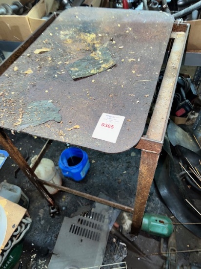 Steel work table