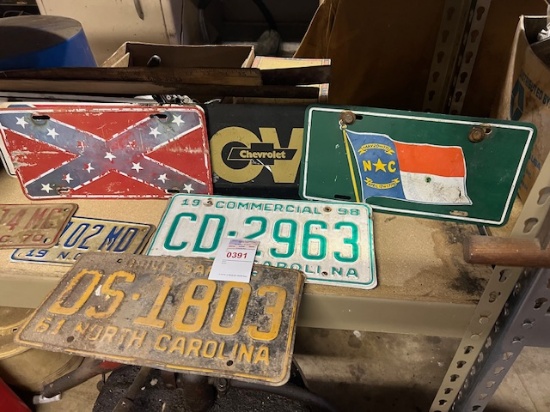miscellaneous license plates