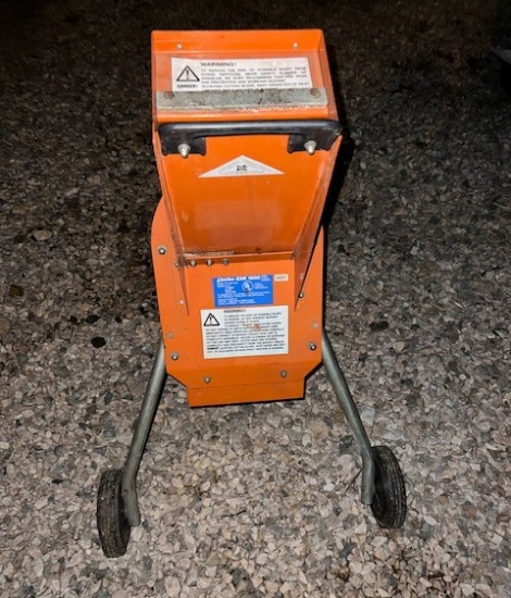 Lescha ZAK 1800 electric wood chipper/shredder/mulcher