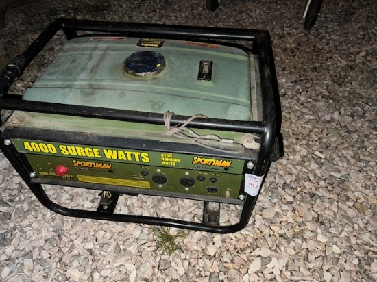 Sportsman 4000 Surge Watts portable generator