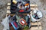 Pallet of trailer lights